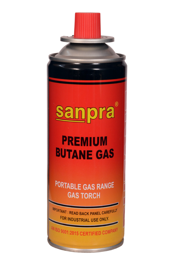 Butane Gas Cartridge SANPRA AEROSOL PVT LTD